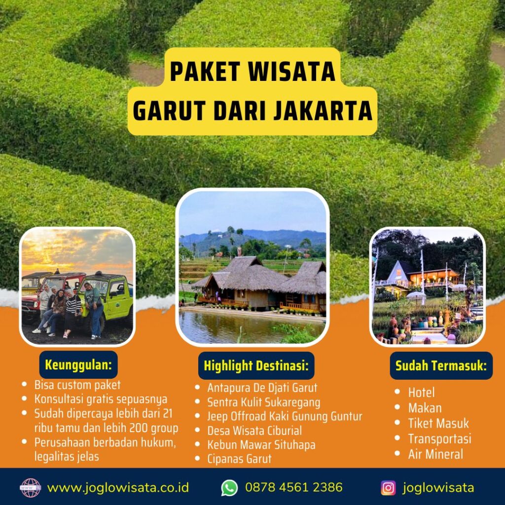 Paket Wisata Garut Dari Jakarta