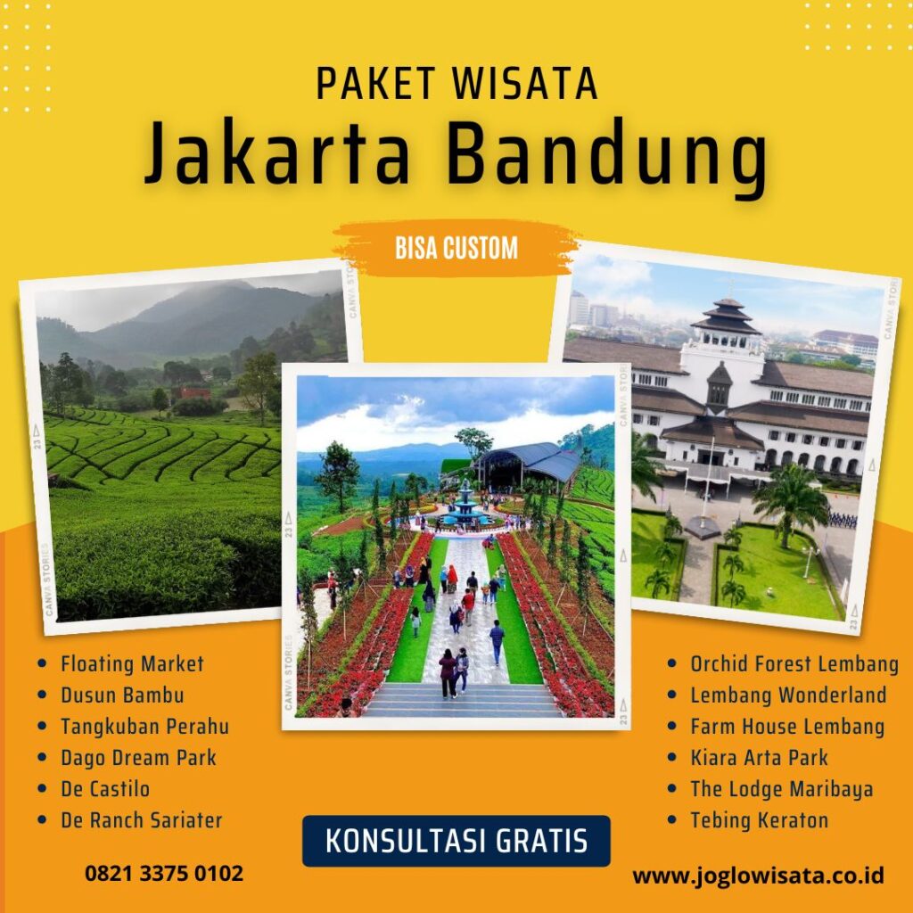 Paket Wisata Jakarta Bandung 2 Hari 1 Malam
