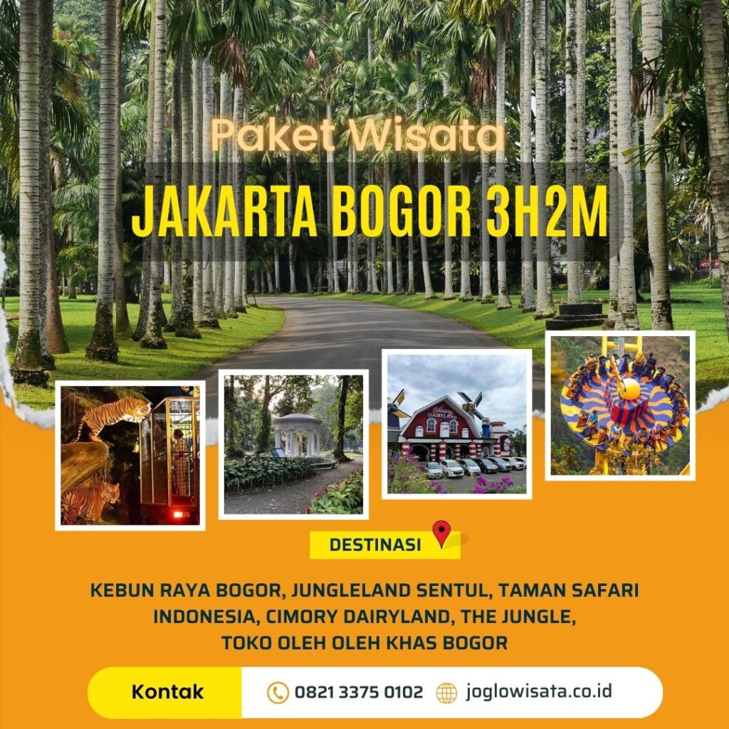 Paket Wisata Jakarta Bogor 3 Hari 2 Malam