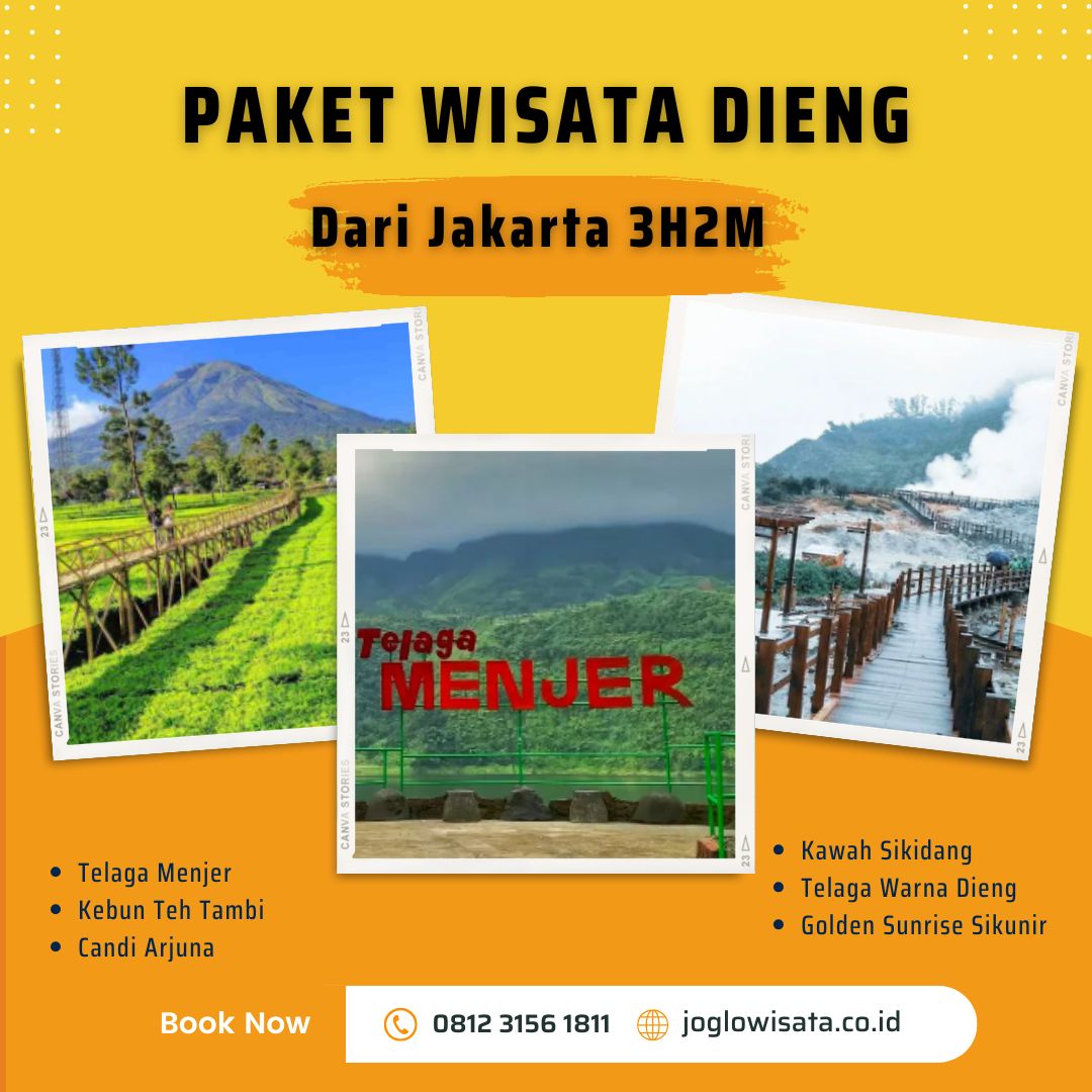 Paket Wisata Dieng dari Jakarta