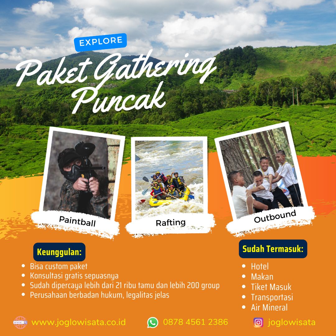 Paket Gathering Puncak