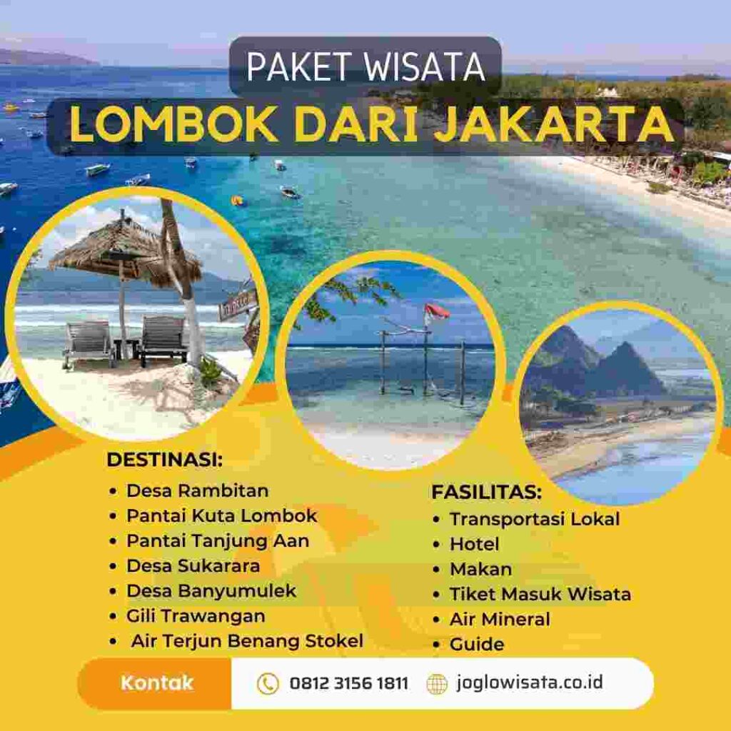 Paket Wisata Ke Lombok dari Jakarta