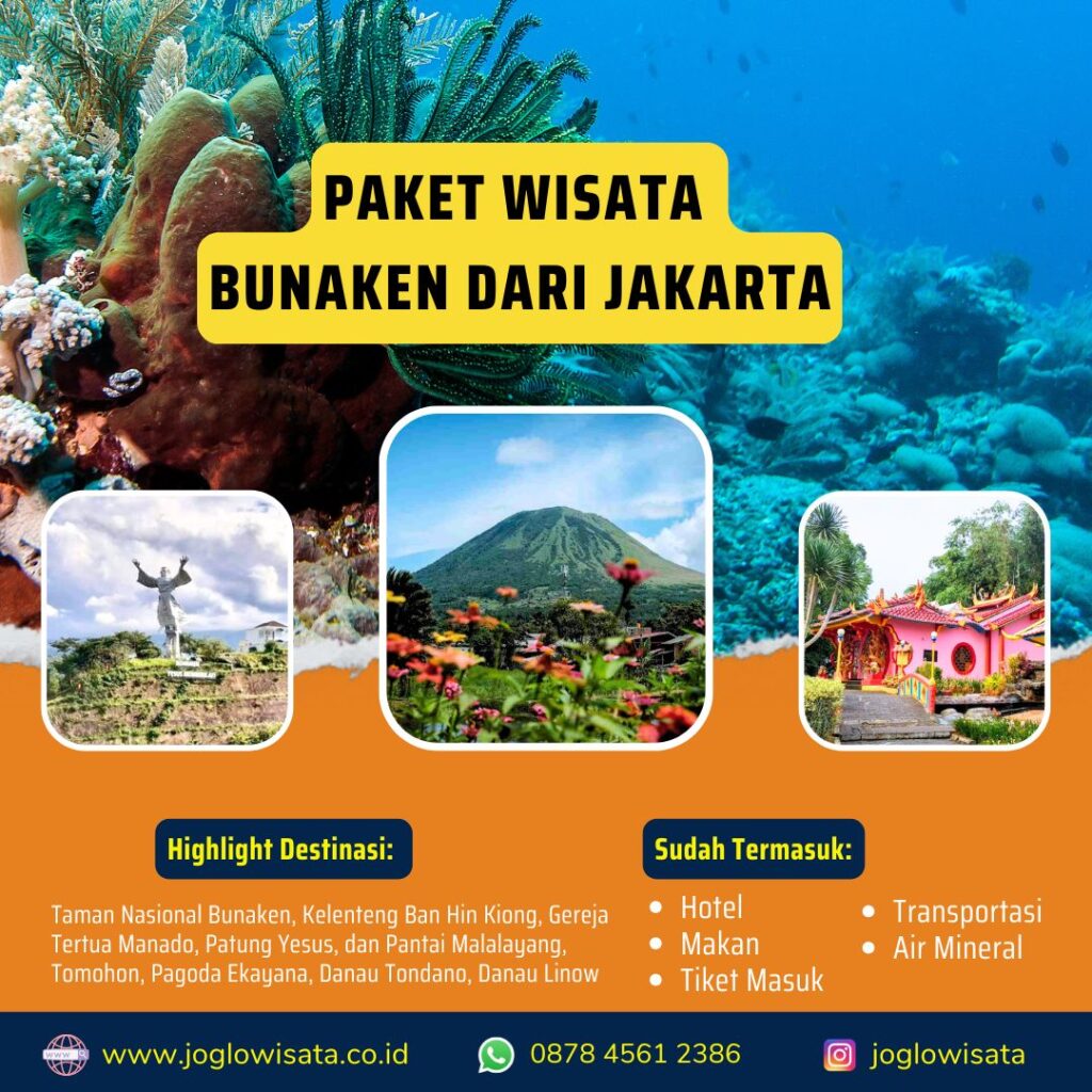 Paket Wisata Bunaken dari Jakarta