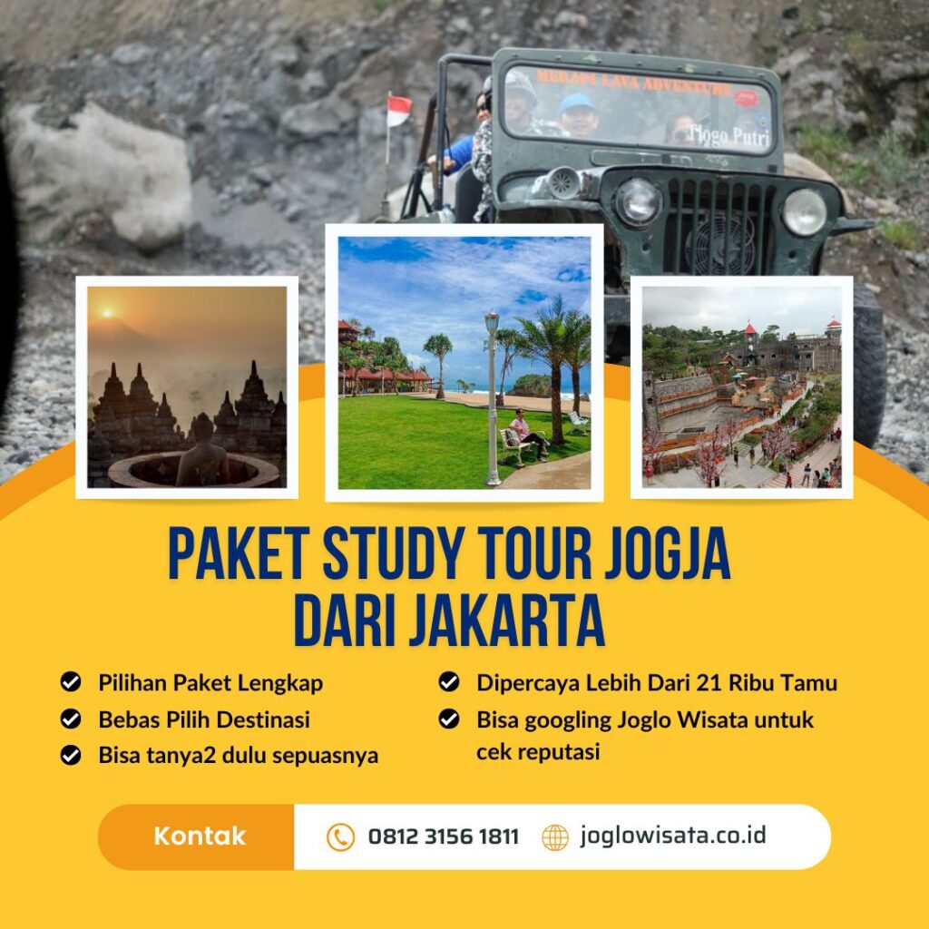 Paket Study Tour Jogja dari Jakarta