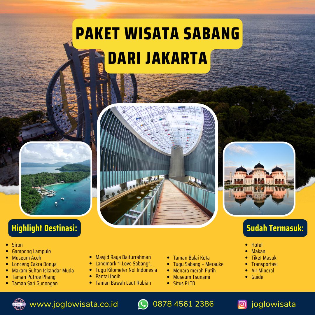 Paket Wisata Sabang dari Jakarta