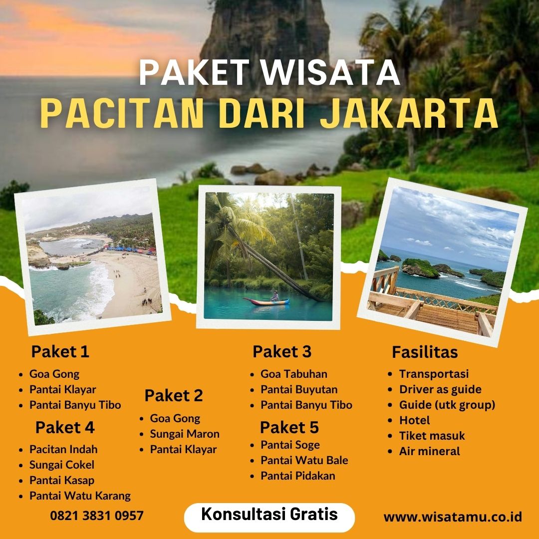 Paket Wisata Pacitan dari Jakarta