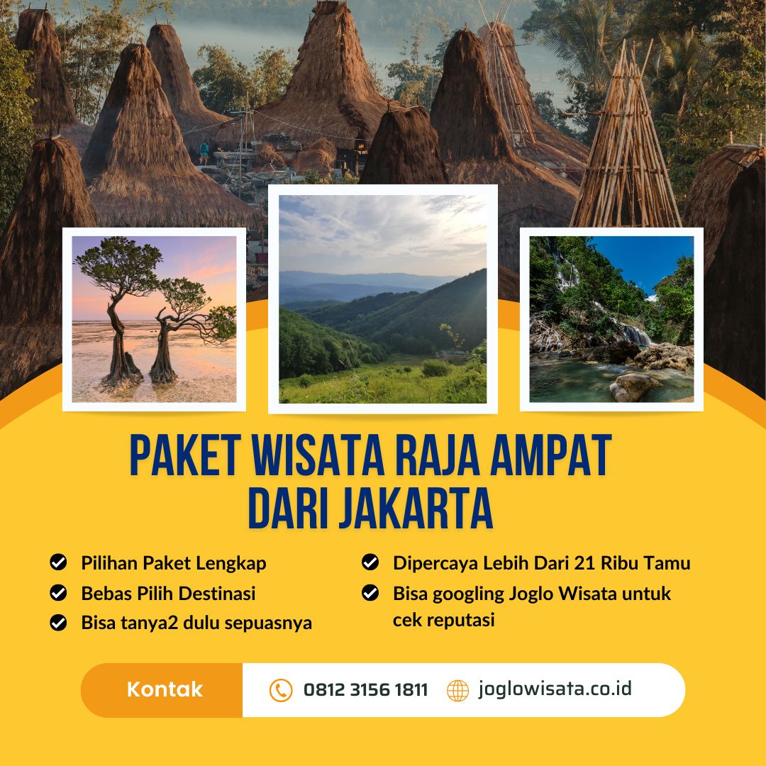 Paket Wisata Raja Ampat dari Jakarta