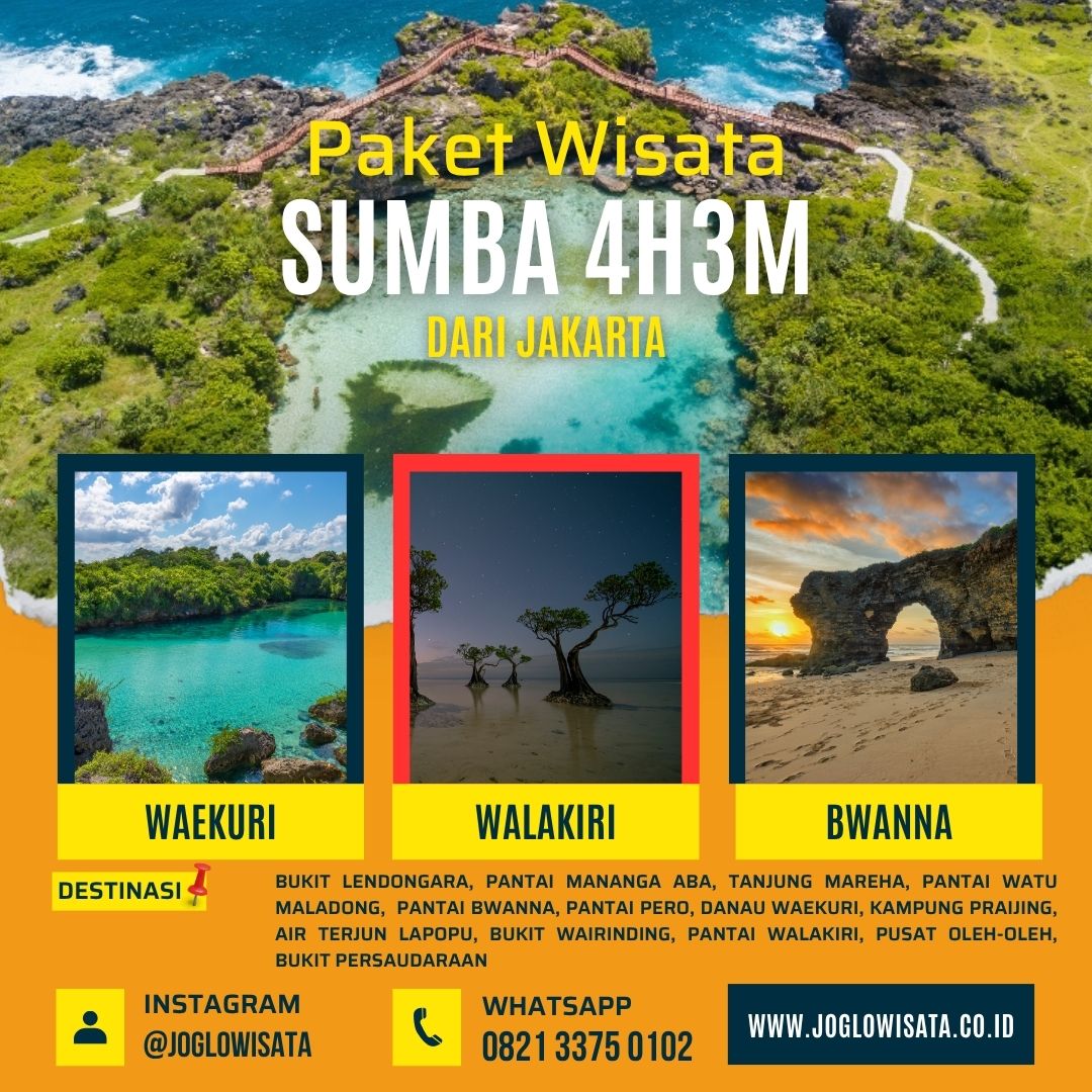 Paket Wisata Sumba dari Jakarta